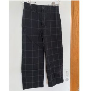 Madewell Slim Emmet Wide-Leg Crop, Size 26